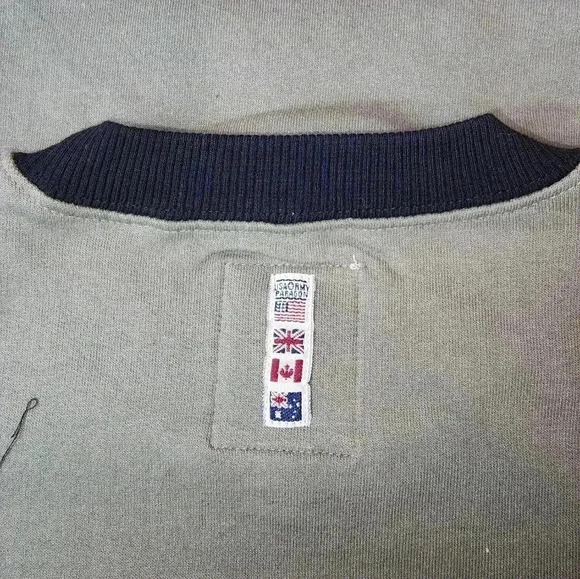 Vintage US Army Paragon sweatshirt. NWT. Choose size. Navy blue - Picture 5 of 6